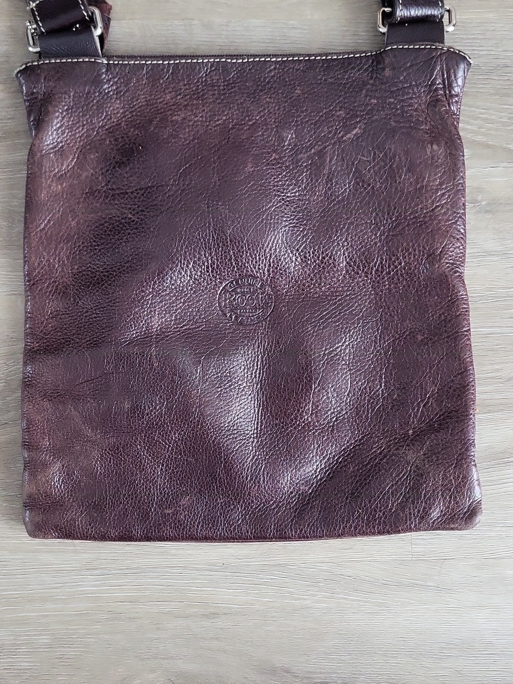 Vintage 90s/00s Roots "Venetian Village" Crossbody Bag - Made in Canada - Picture 6 of 12